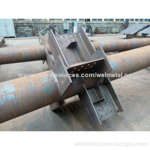 Prefabricated welding steel frame construction